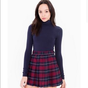 AMERICAN APPAREL PLAID TENNIS SKIRT